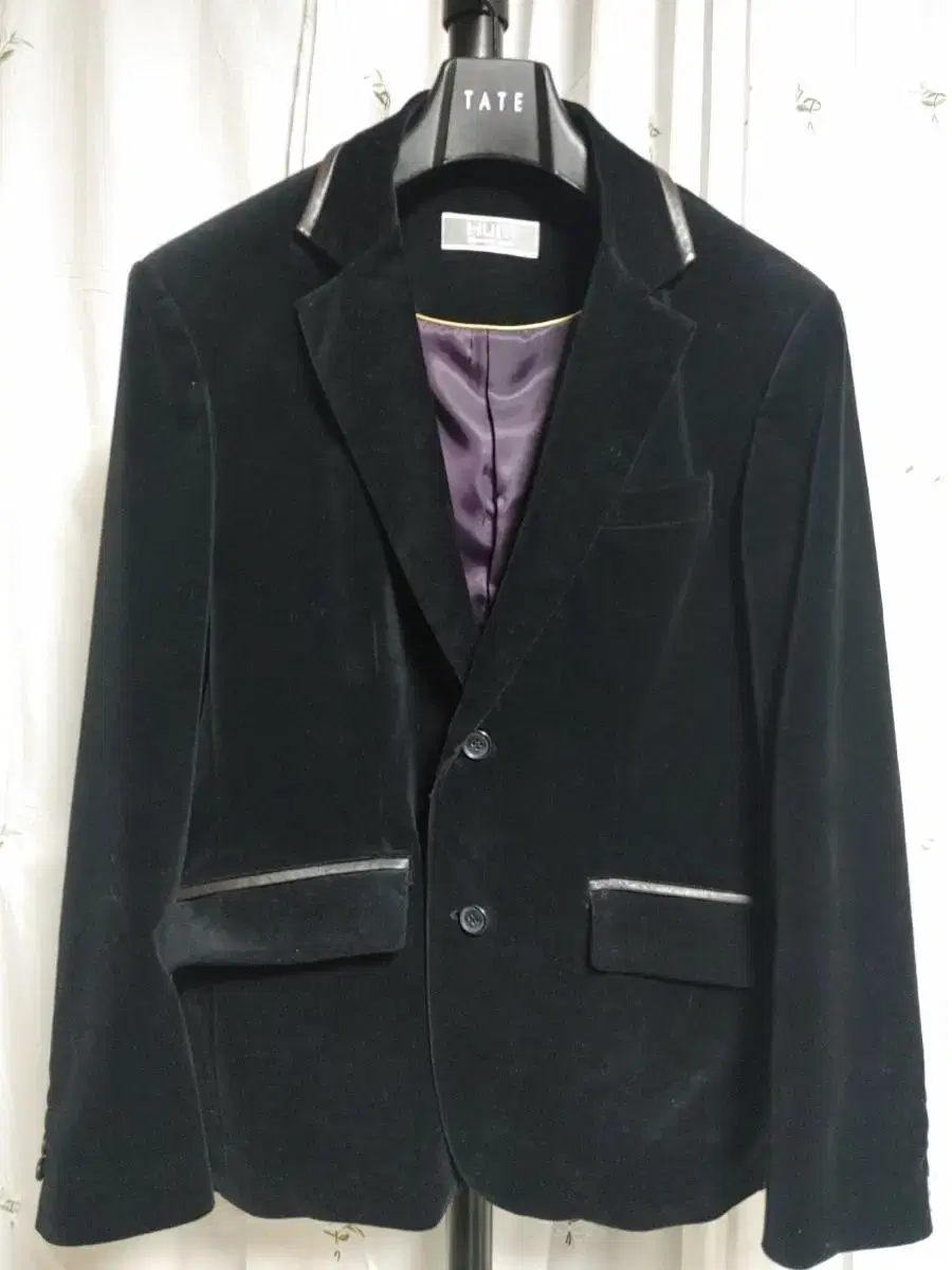 HUM Velvet Jacket(Black.100)