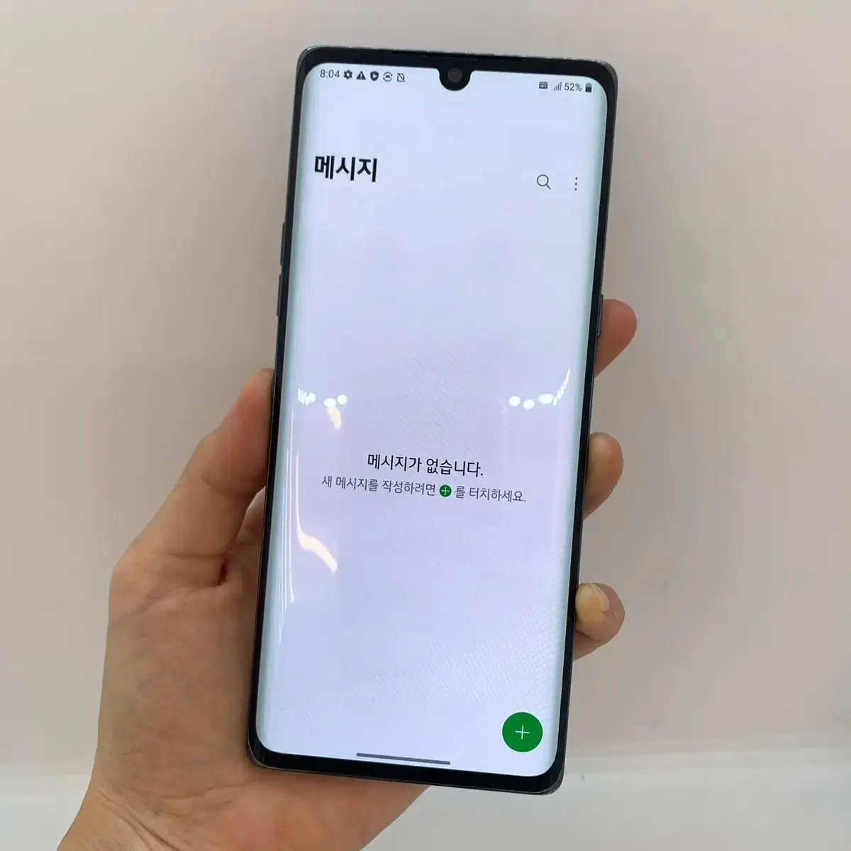 액정깨끗 LG 벨벳 (G900) 블랙 128GB 판매 08262