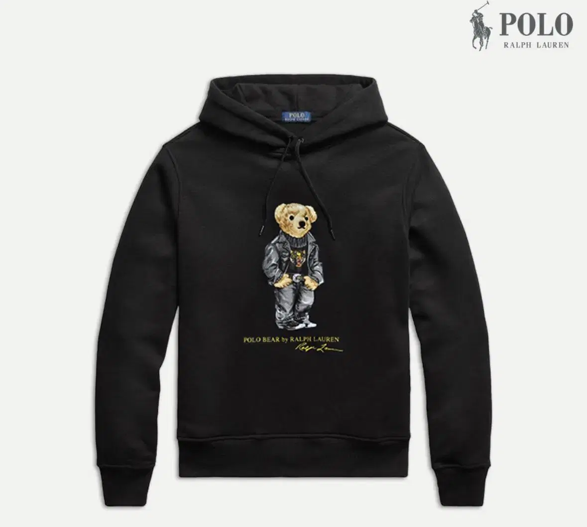 (NEW sealed Genuine) Polo Ralph Lauren Unisex Bear Brushed Hoodie