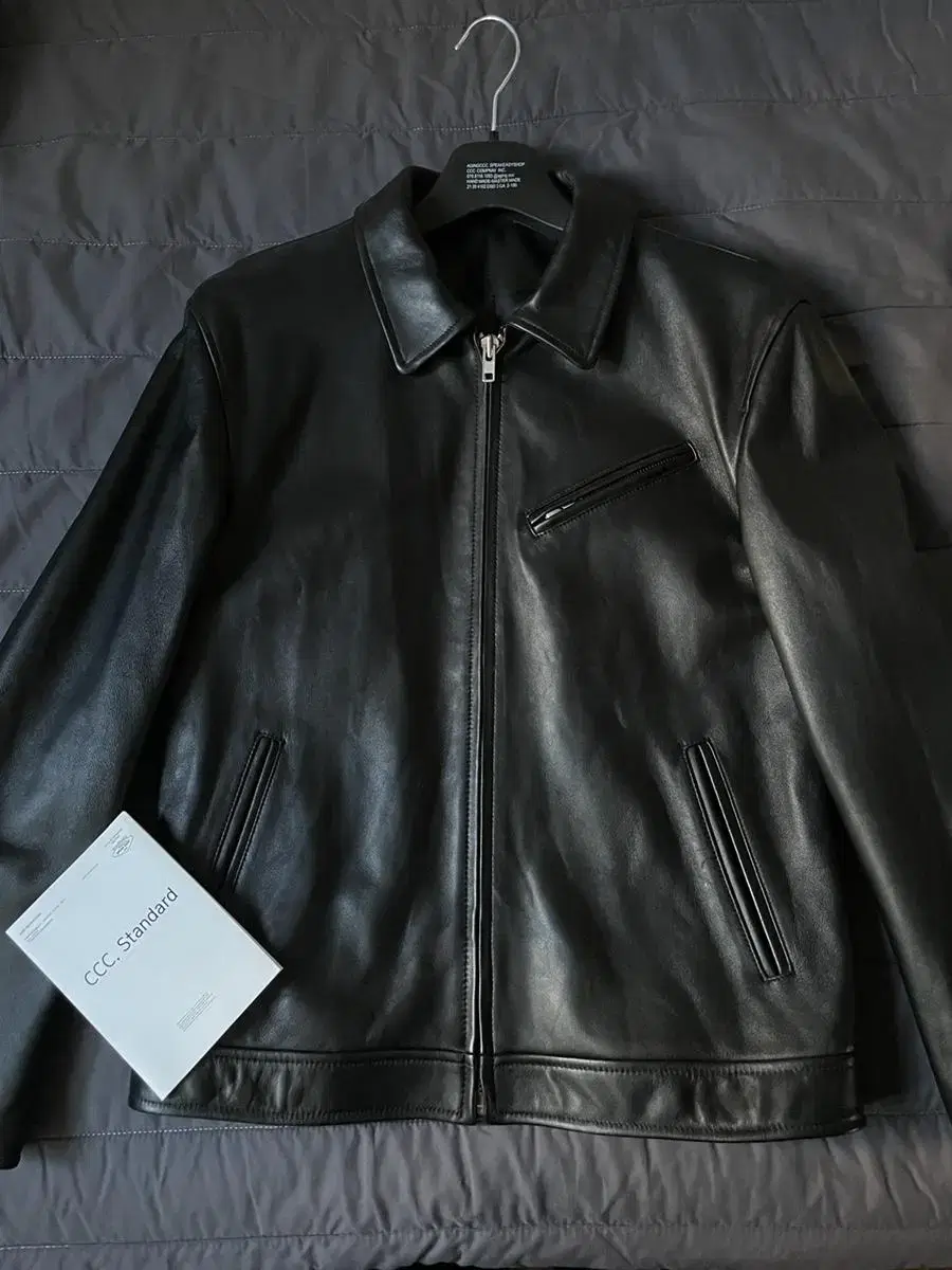 Aging CCC Lambskin Rider Jacket