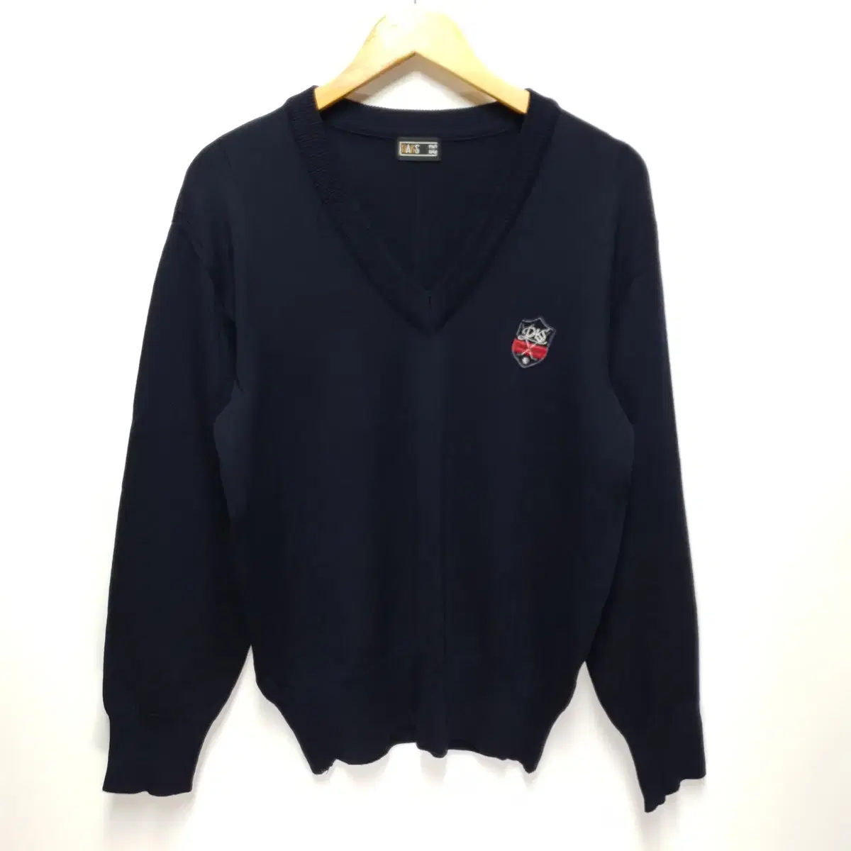 Dax V-neck wool knit 100_G841