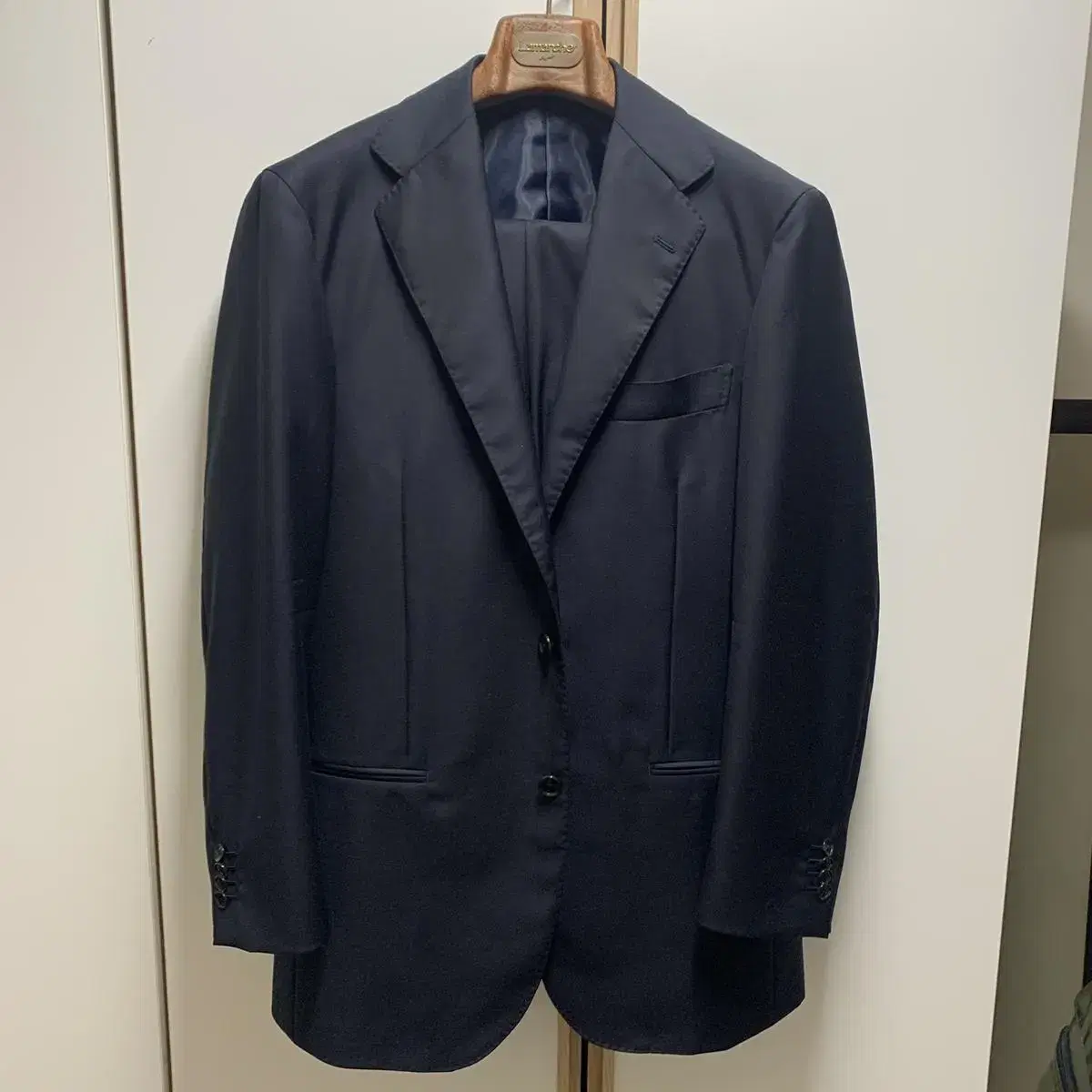 Ring jacket Canonico navy suit