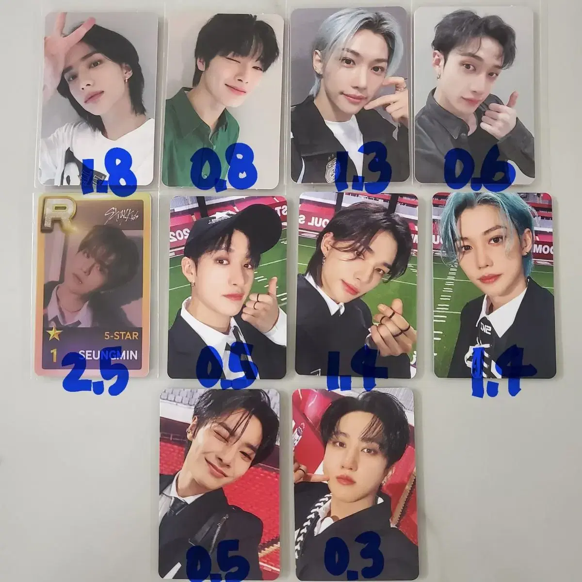 skz photocard concert ld shusse stayzone bang chan changbin hyunjin seungmin i.n.