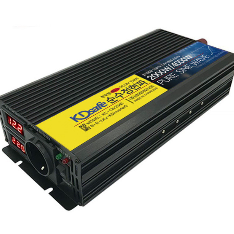 kc 한국형인버터 9.5v-15v 220v  200w 4000w