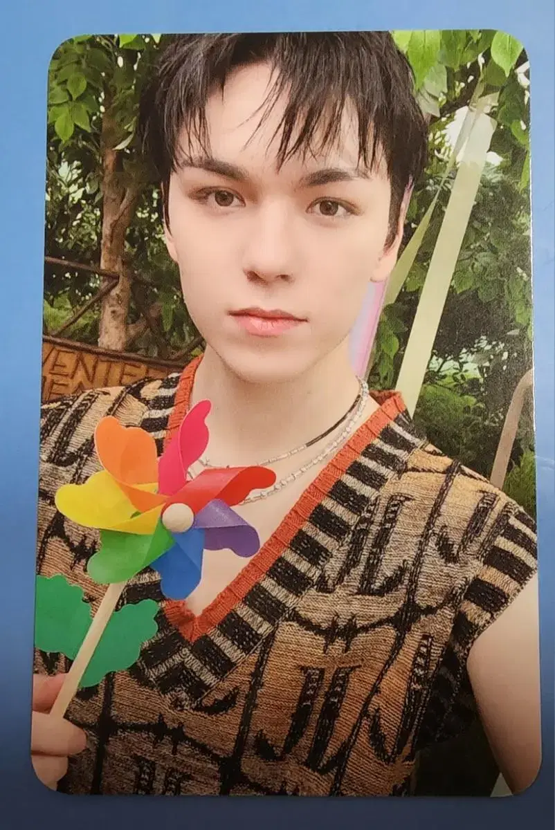 Seventeen vernon broadcast Photocard