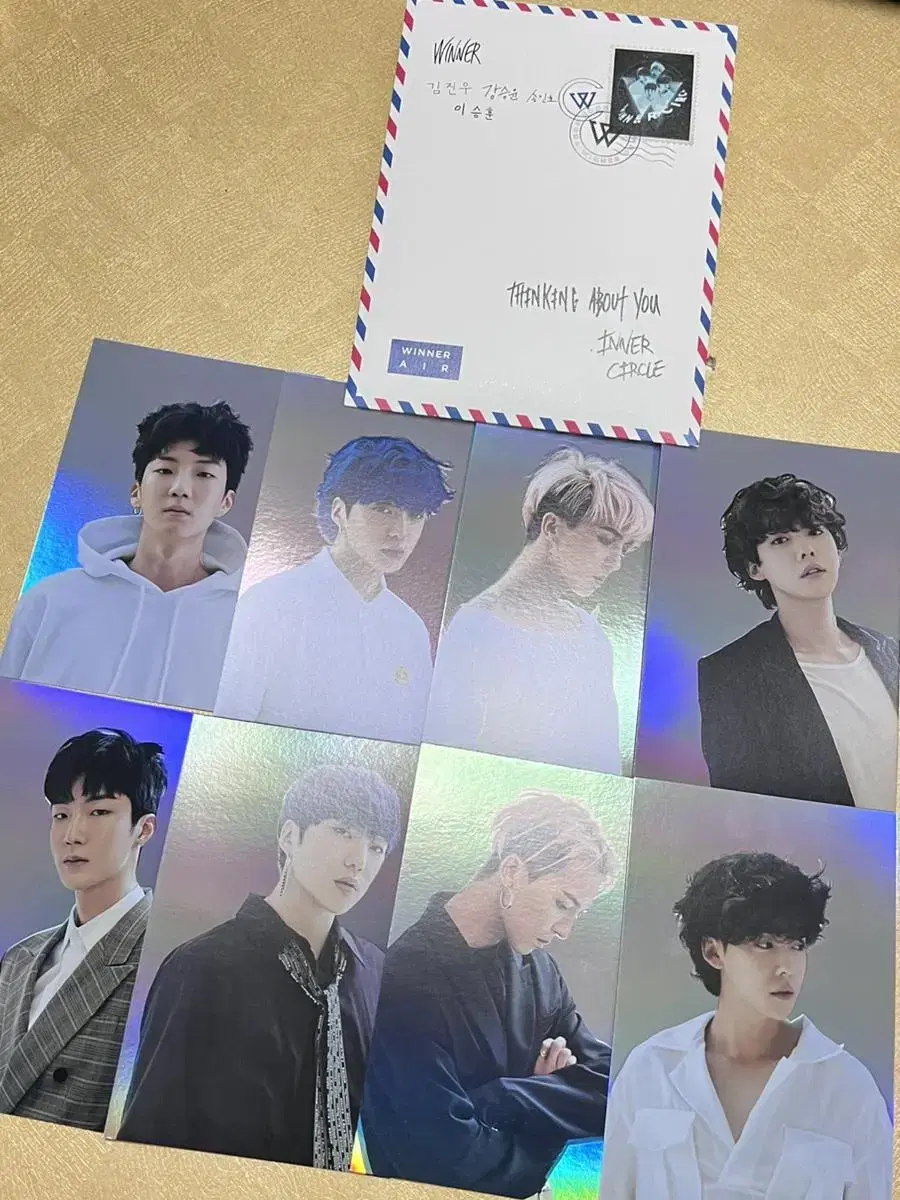 (New) winner hologram Postcard Set bulk WTS