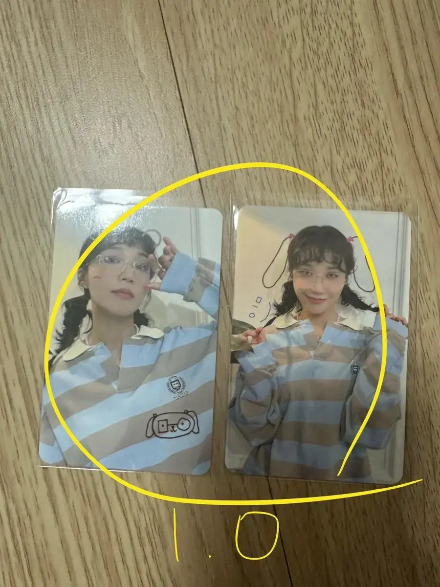 jung eunji unreleased photocard wts