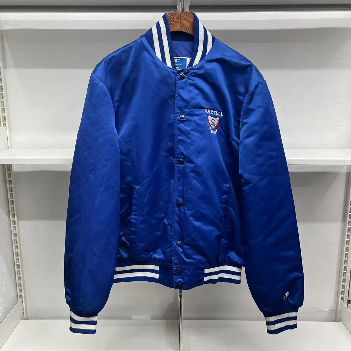 빈티지 80s Champion satin 자켓