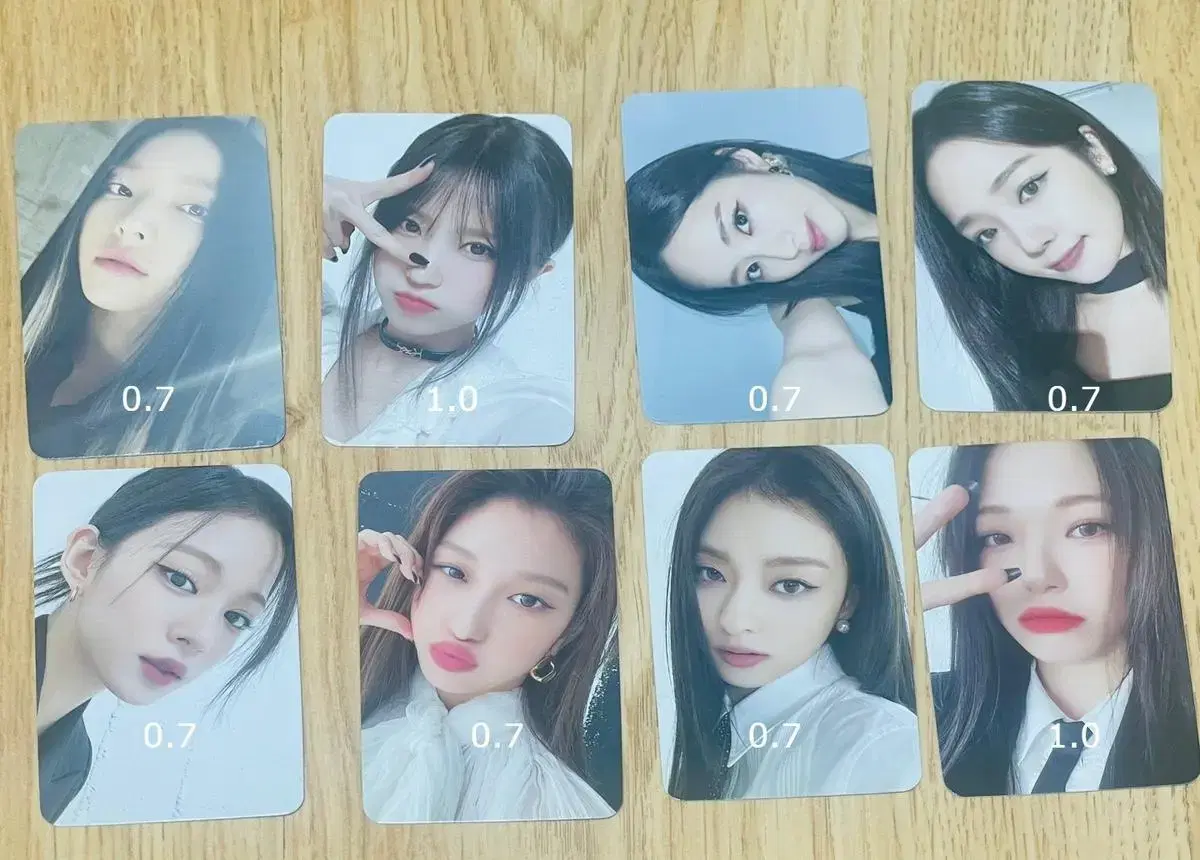 fromis 9 minau beatroad pansa photocard unreleased photocard