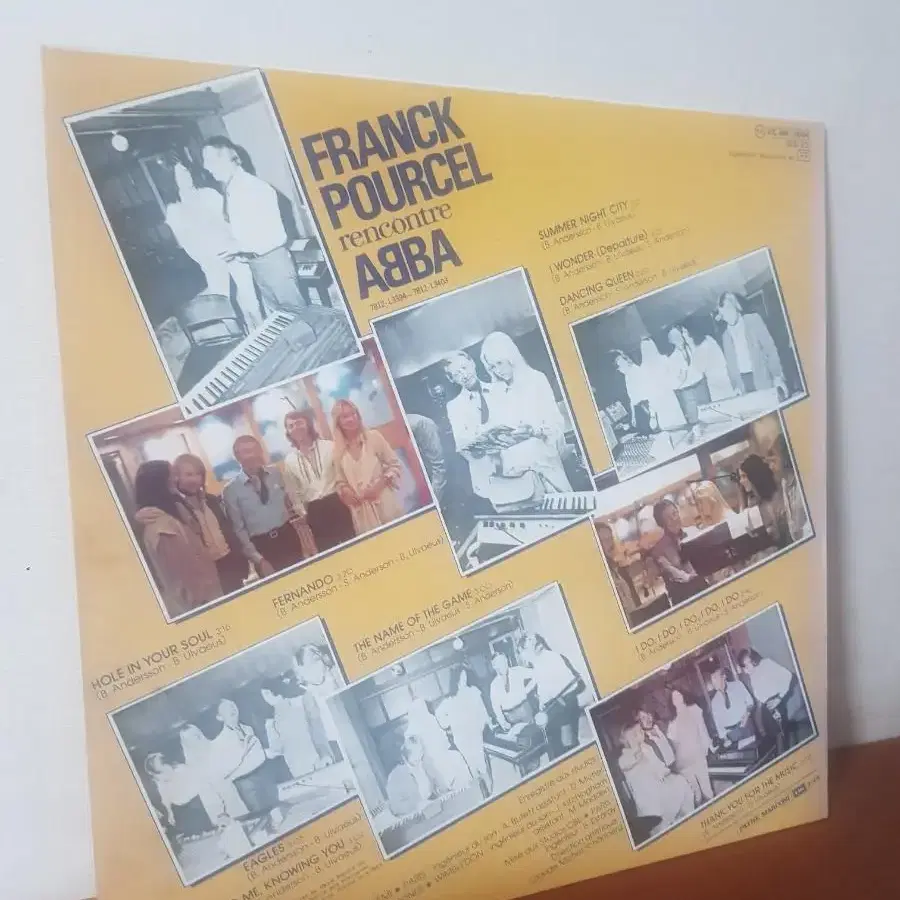 Franck Pourcel 아바연주음악 경음악엘피 바이닐 vinyl