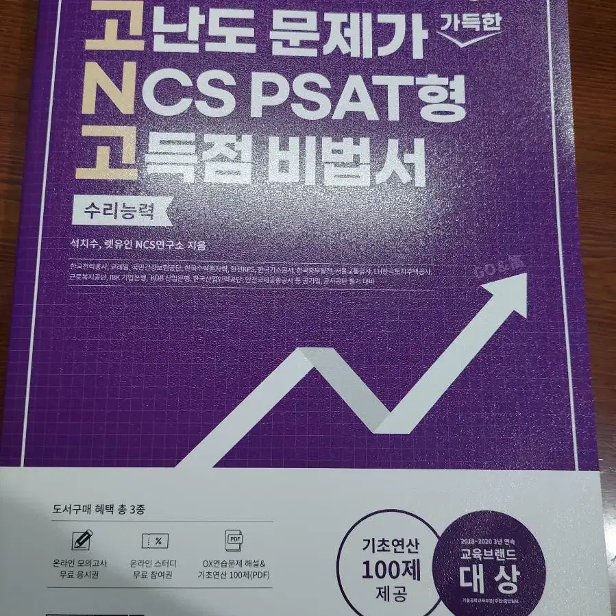 [렛유인]고난도 문제가 가득한 NCS PSAT형 고득점 비법서