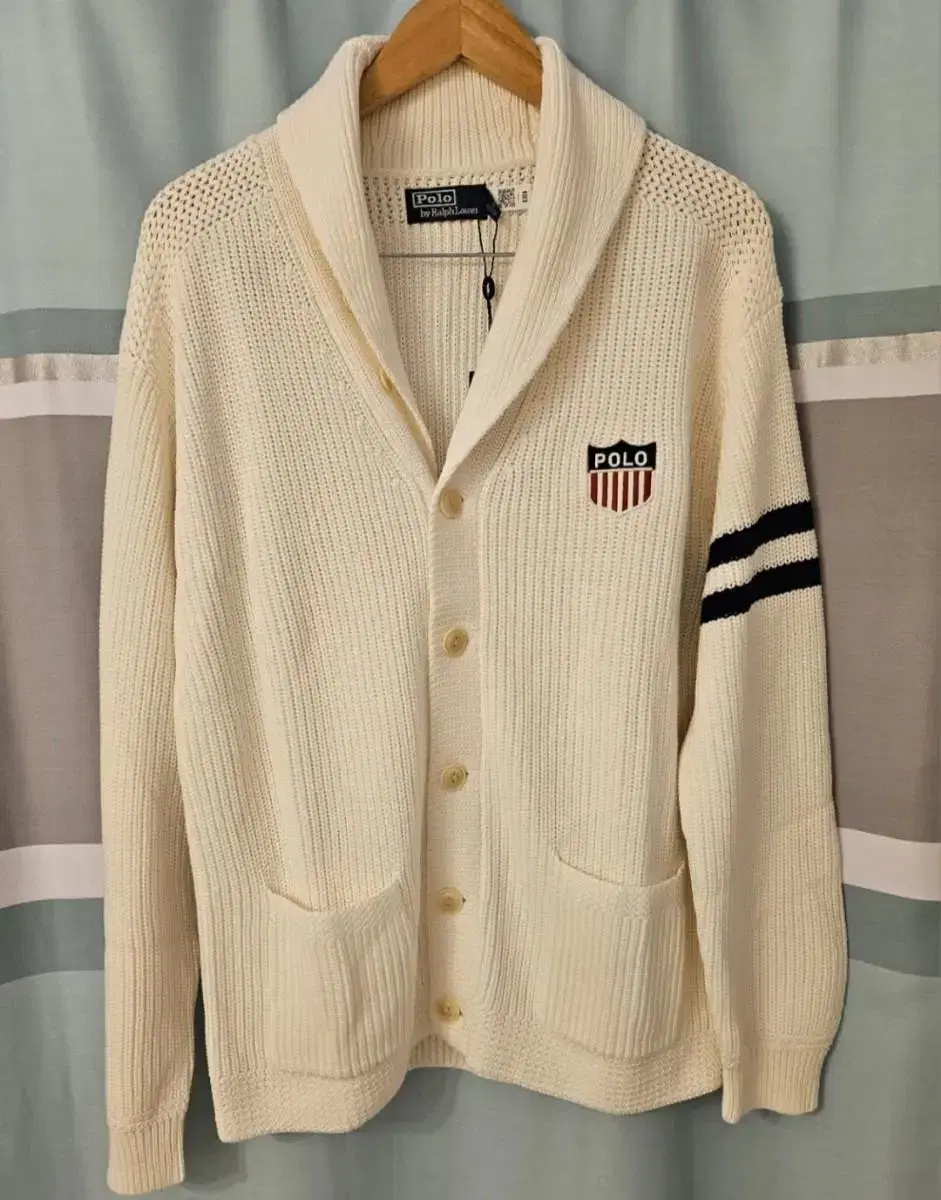 (New)Polo Olympic Varsity Shawl Kara Cardigan sells(M, L)