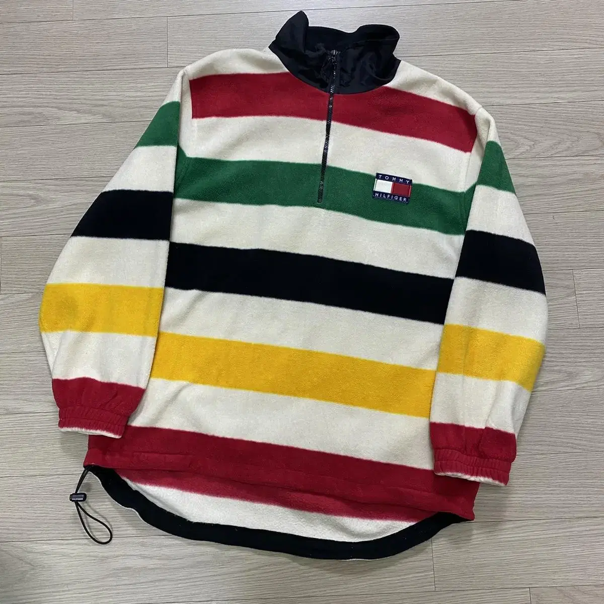 90s Tommy Hilfiger Colorblocked Hoodie