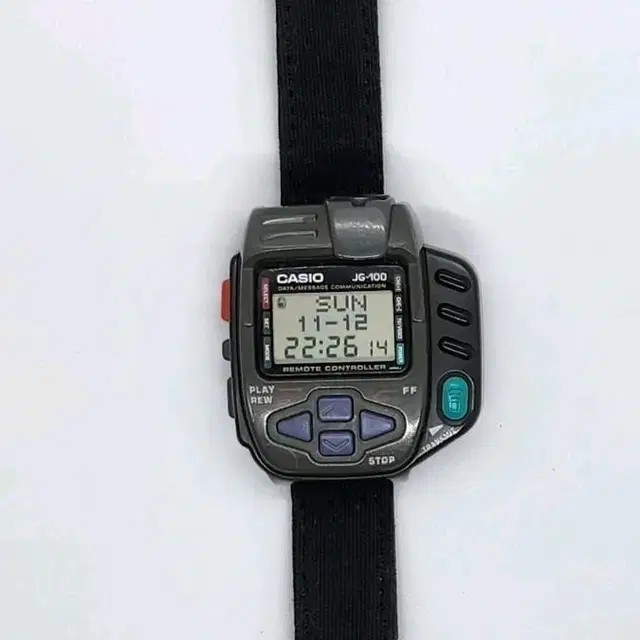 카시오 casio jg-100  tv리모컨 기능 시계