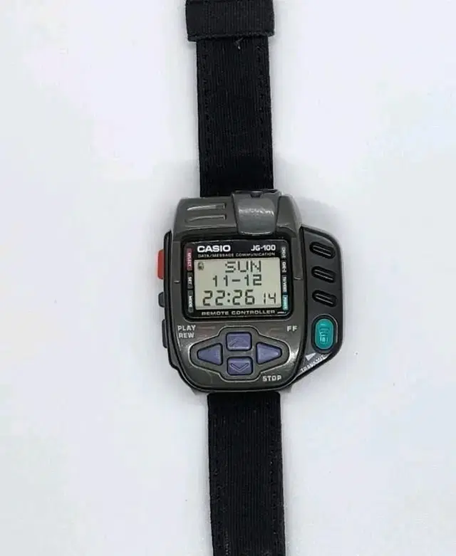 카시오 casio jg-100  tv리모컨 기능 시계