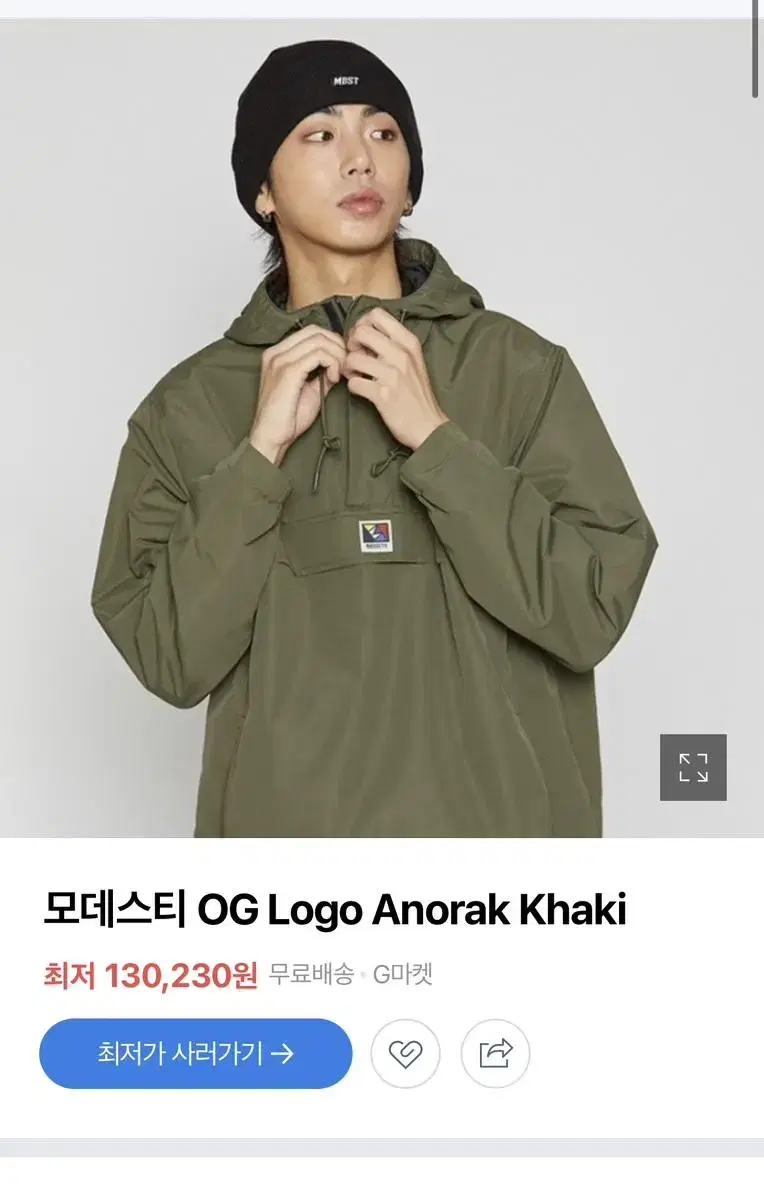 Modesty Logo Anorak XL sell modesty