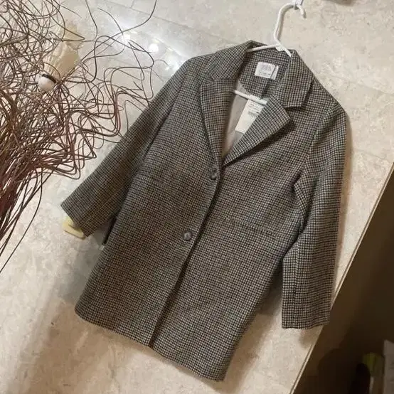 [11-12y] zara kids 자라 격자 코트 (새상품) 체크무늬 체