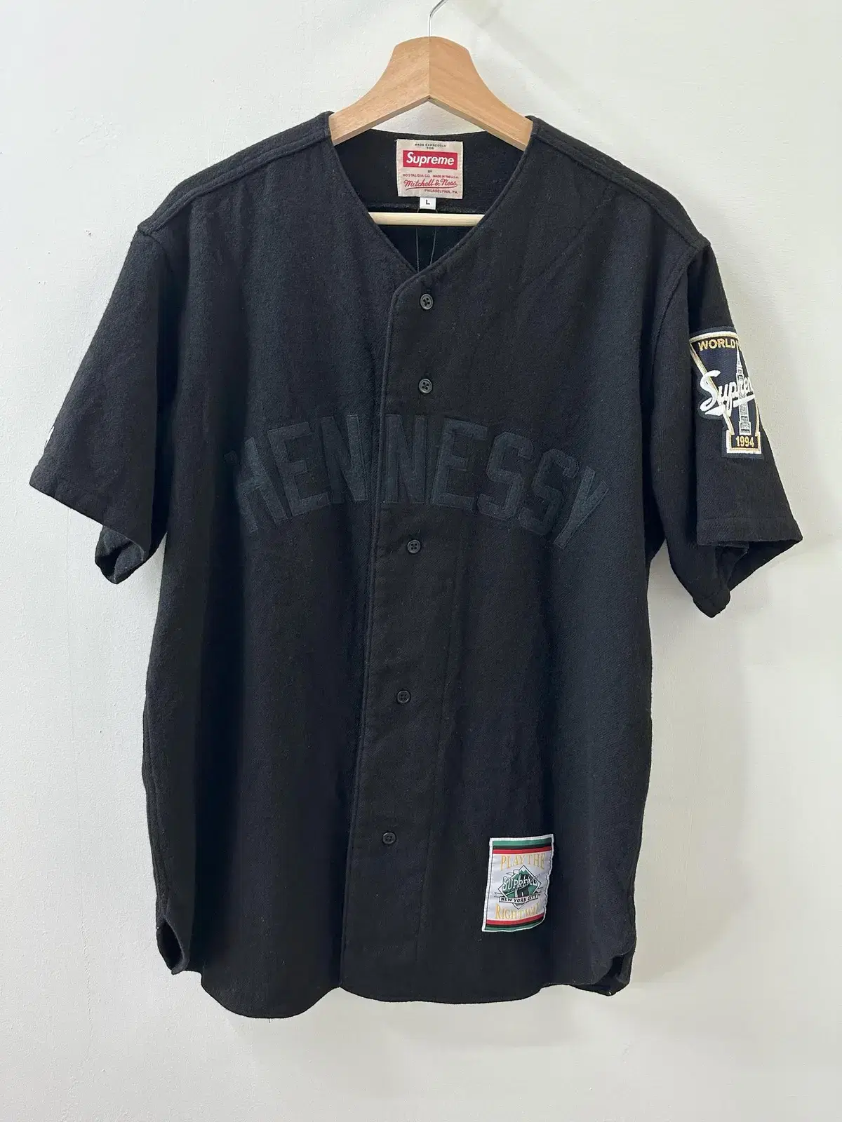 Supreme Mitchell & Ness Jersey Black