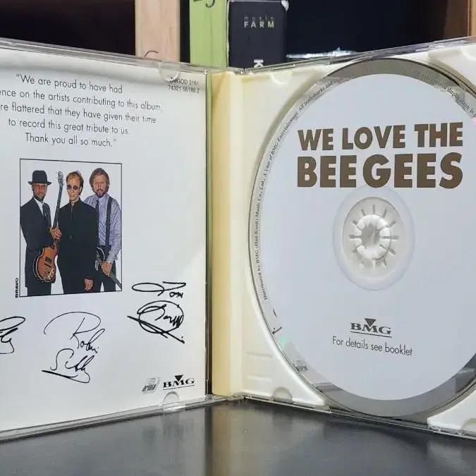 Bee Gees 비지스 CD  - we love the BEE GEES