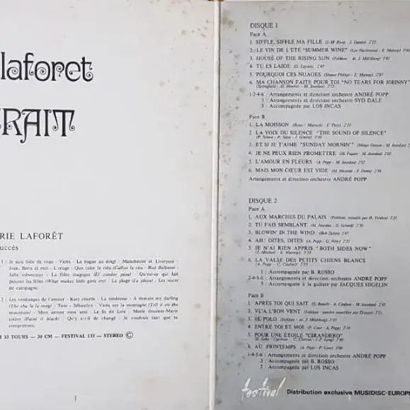 프랑스원반/Marie Laforet LP