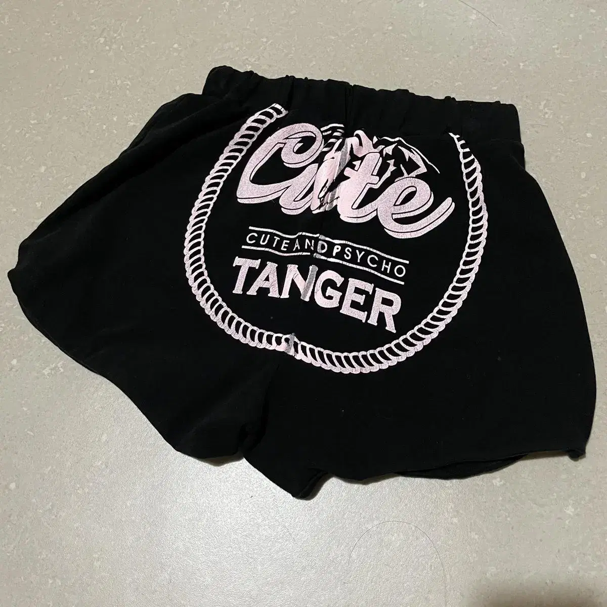 탠저 텐저 tanger printing short short