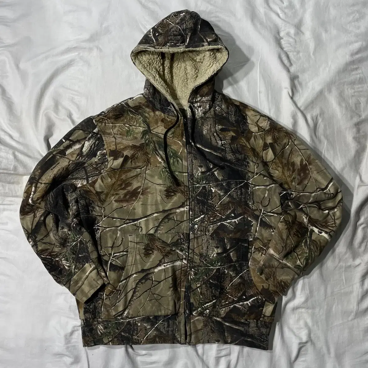 REALTREE  헌팅 쉐르파 후드 자켓 (105) OLD-5471