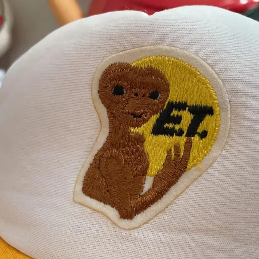 80년대 빈티지 이티 e.t 메쉬캡 모자