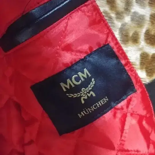 mcm x phenomenone 라이더 자켓