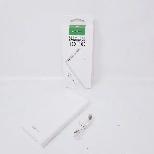 스피디 슬림 핏 보조배터리 10000mAh (+C타입 케이블)