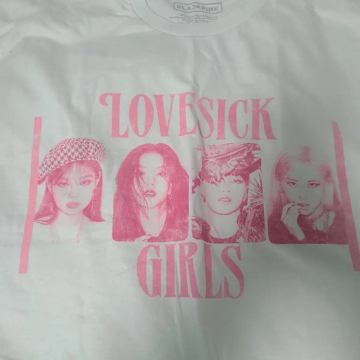 (xl) 블랙핑크 lovesick girls 티셔츠