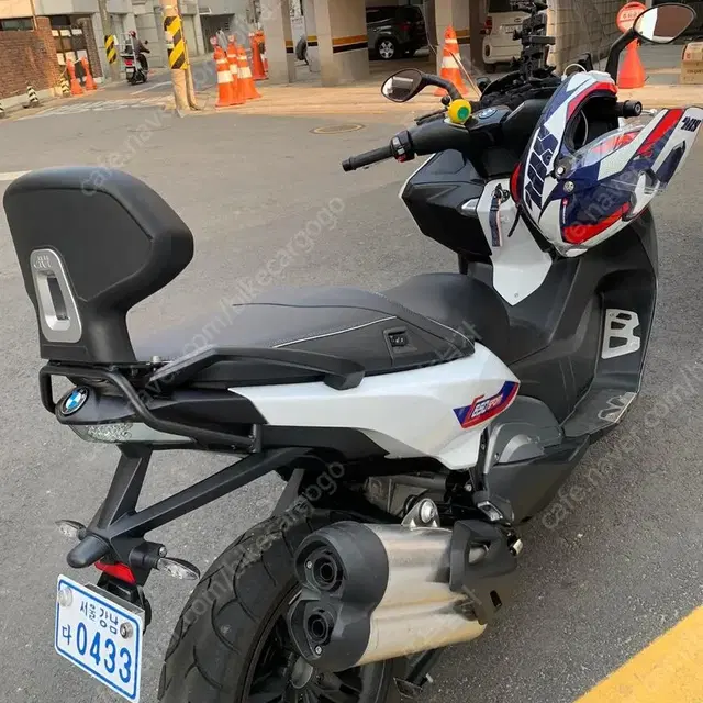 올순정 bmw c650s HP컬러(화이트) 무사고 무꿍 팔아요~