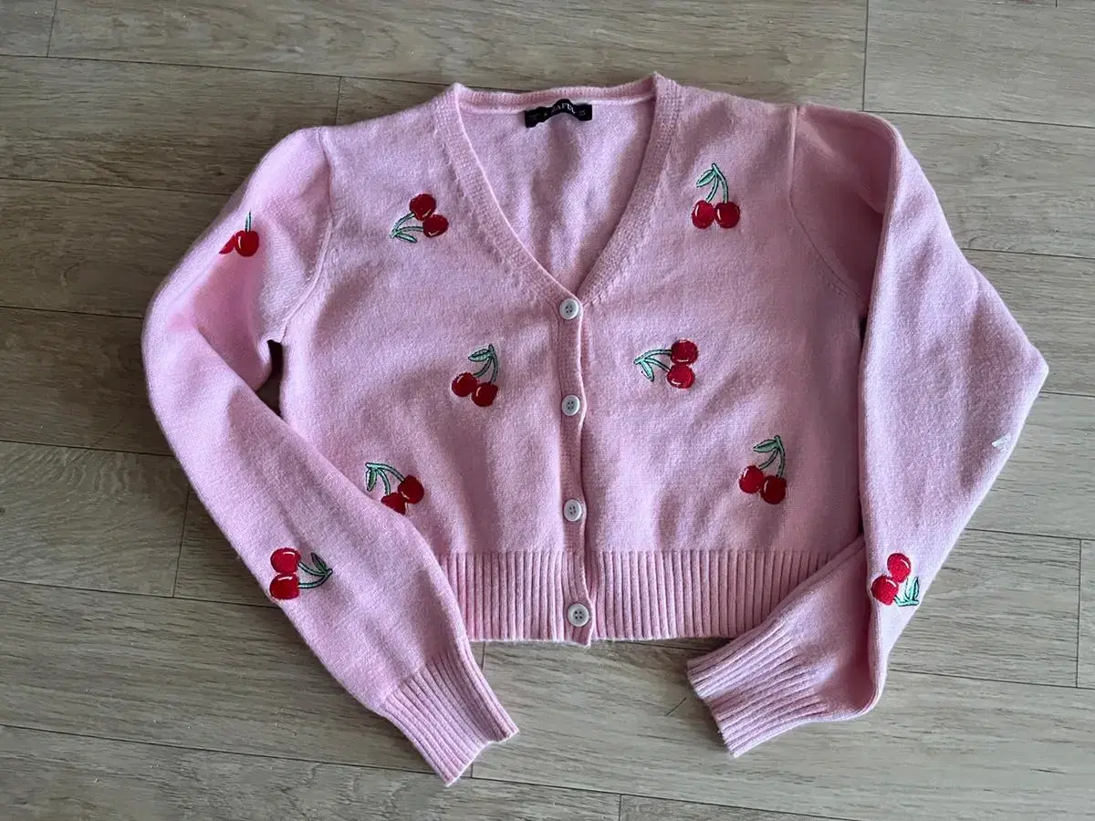 Cherry cardigan