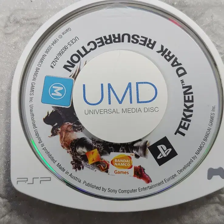 소니 psp 철권 다크 리저렉션 호주판 알 umd