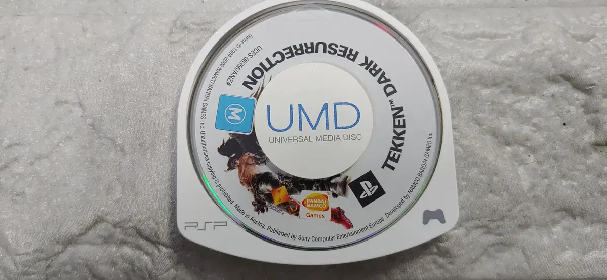 소니 psp 철권 다크 리저렉션 호주판 알 umd