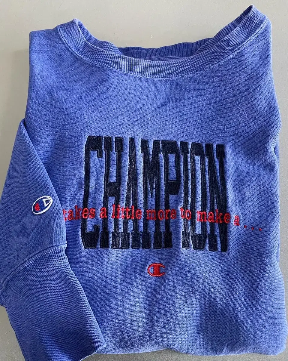 90s USA Champions Reverse Weave Sweatshirt (105)