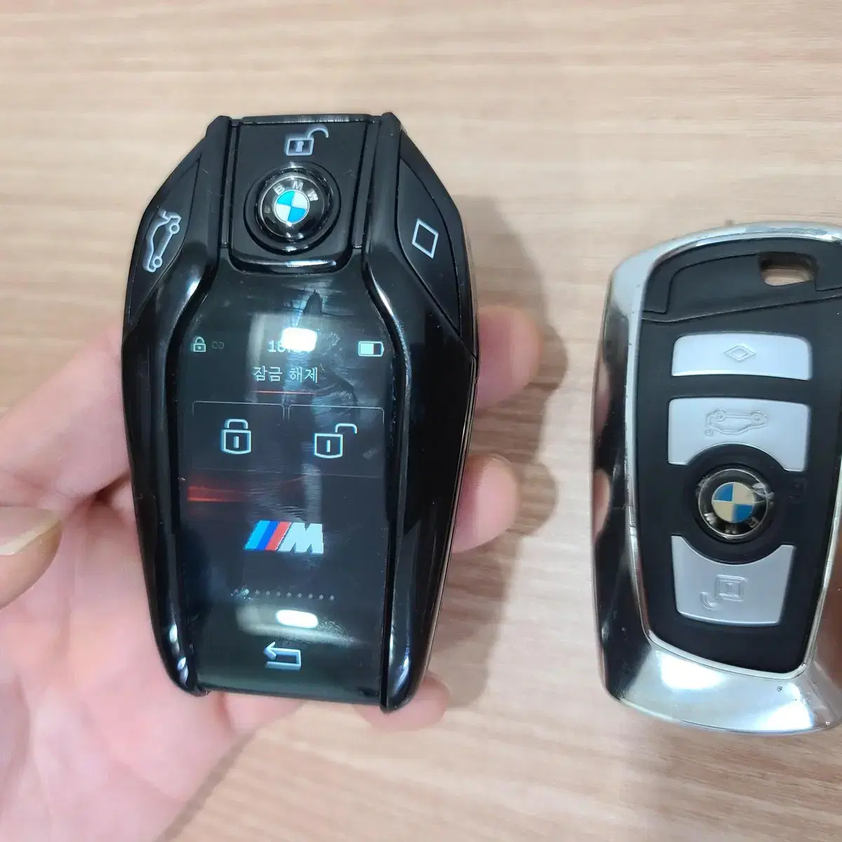 BMW 자동차키 열쇠키 수동키 구형키 리모컨으로 차키 제작 개조