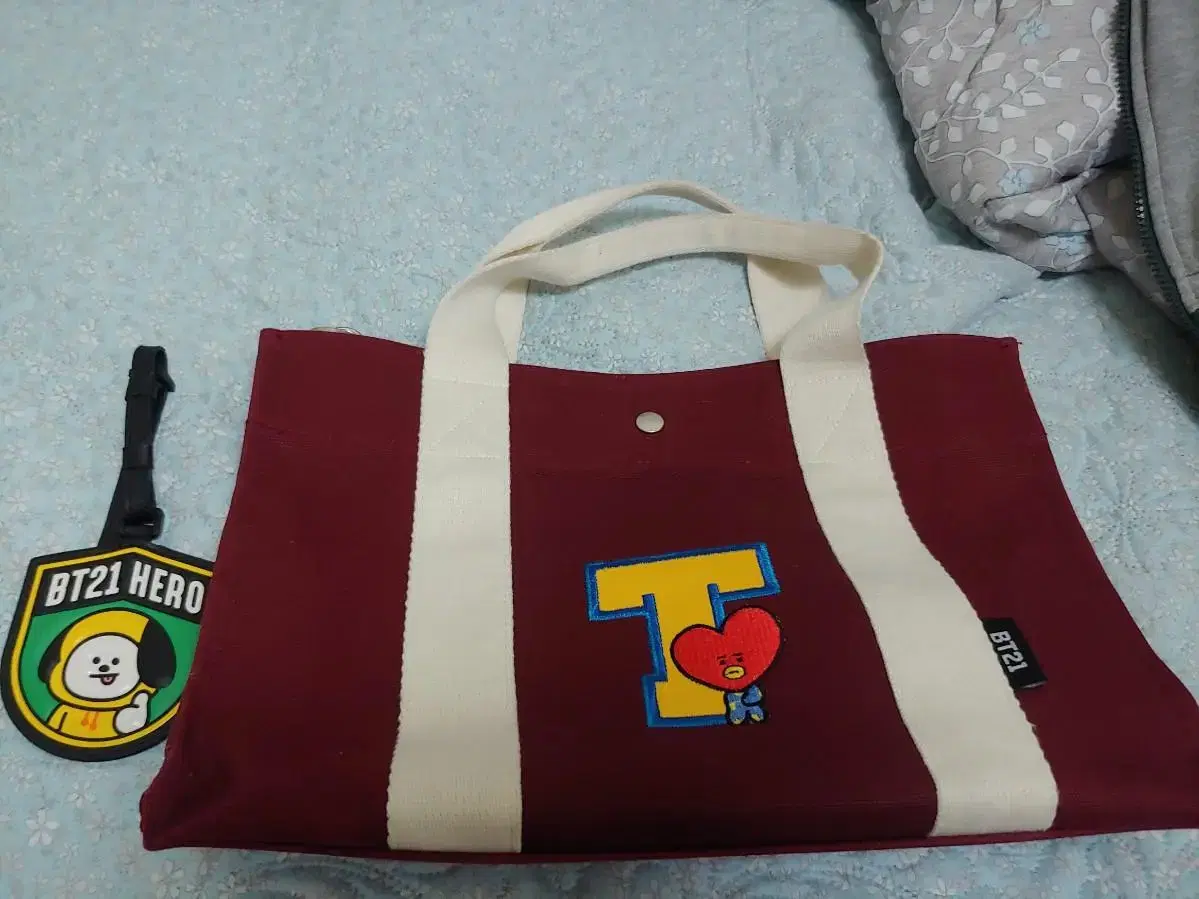 bts bt21 tata tote bag bts merchandise