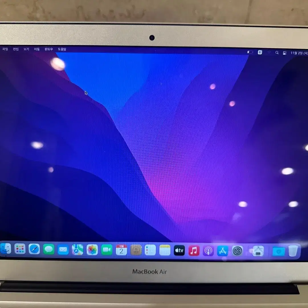 2015 맥북에어  13인치 i5, ssd265g, ram 8g 판매