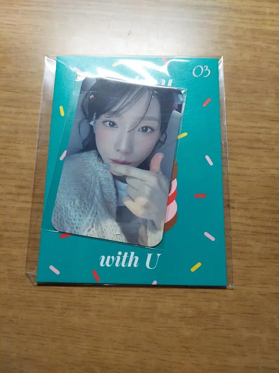 Girls Generation taeyeon 2023 birthday Photo Card