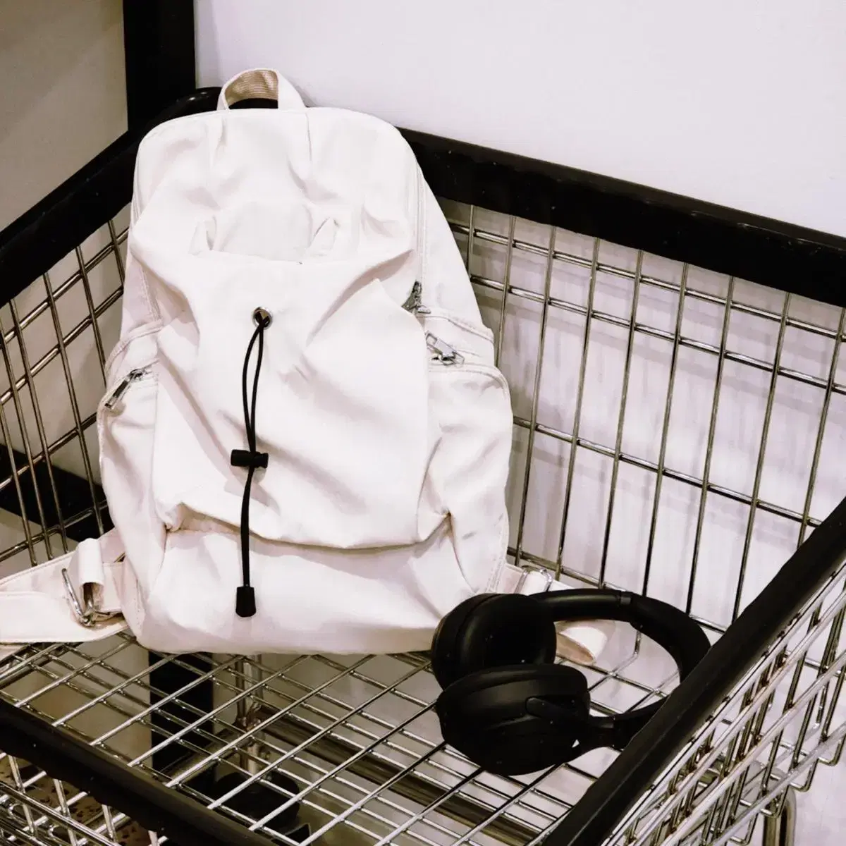 NYLON STRING BACKPACK  _나일론 스트링 백팩