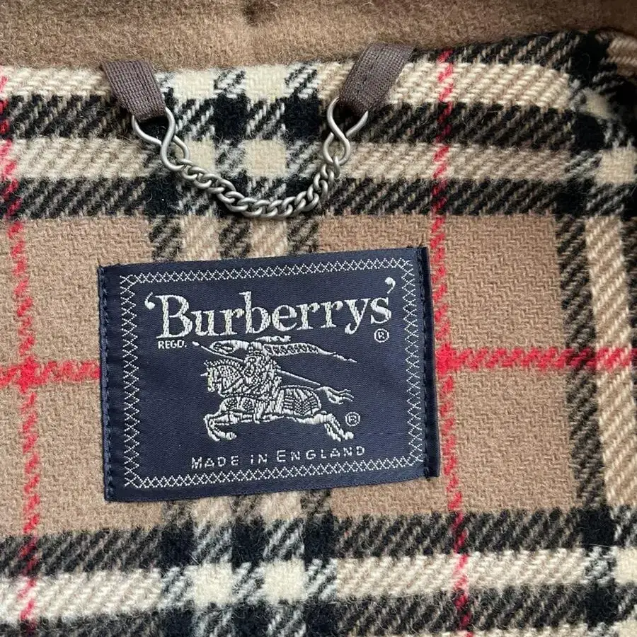 burberry 버버리 더플 코트 made in england