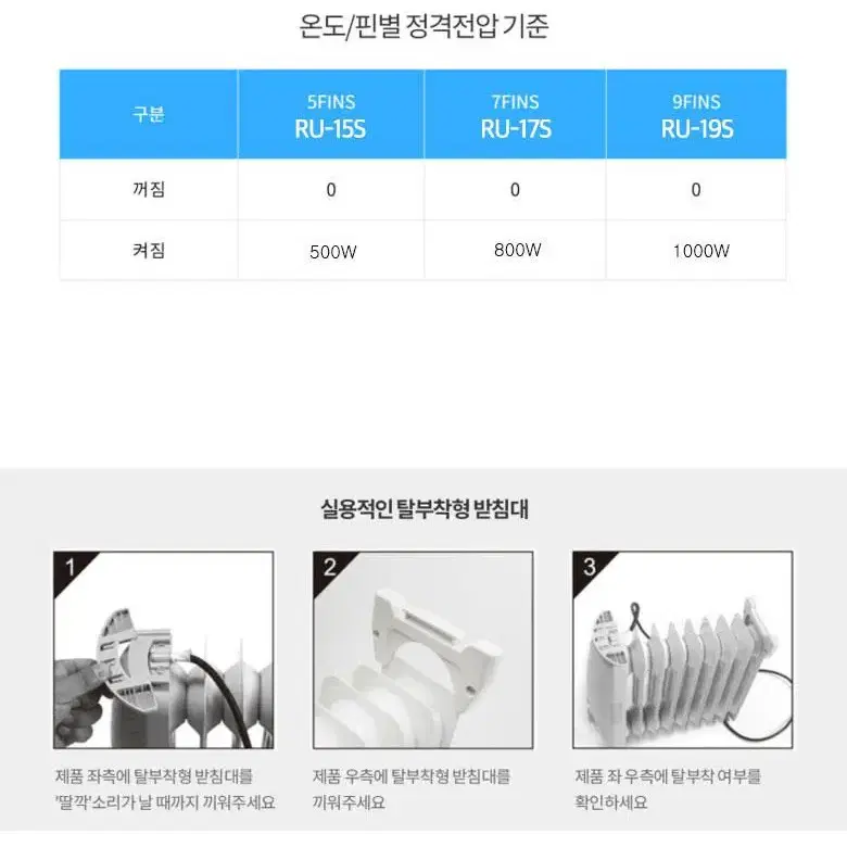 [리퍼상품] 미니 라디에이터  9핀 (배란다, 세탁실 동파방지등)