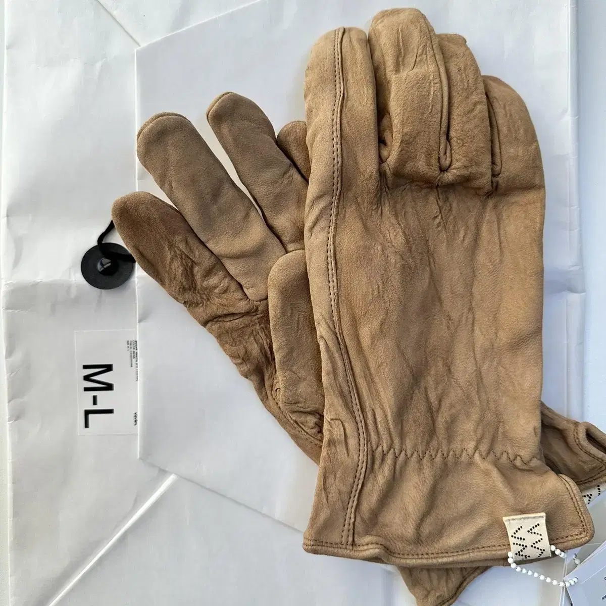 (M/L)비즈빔 VISVIM SUADE GLOVE 스웨이드 글러브