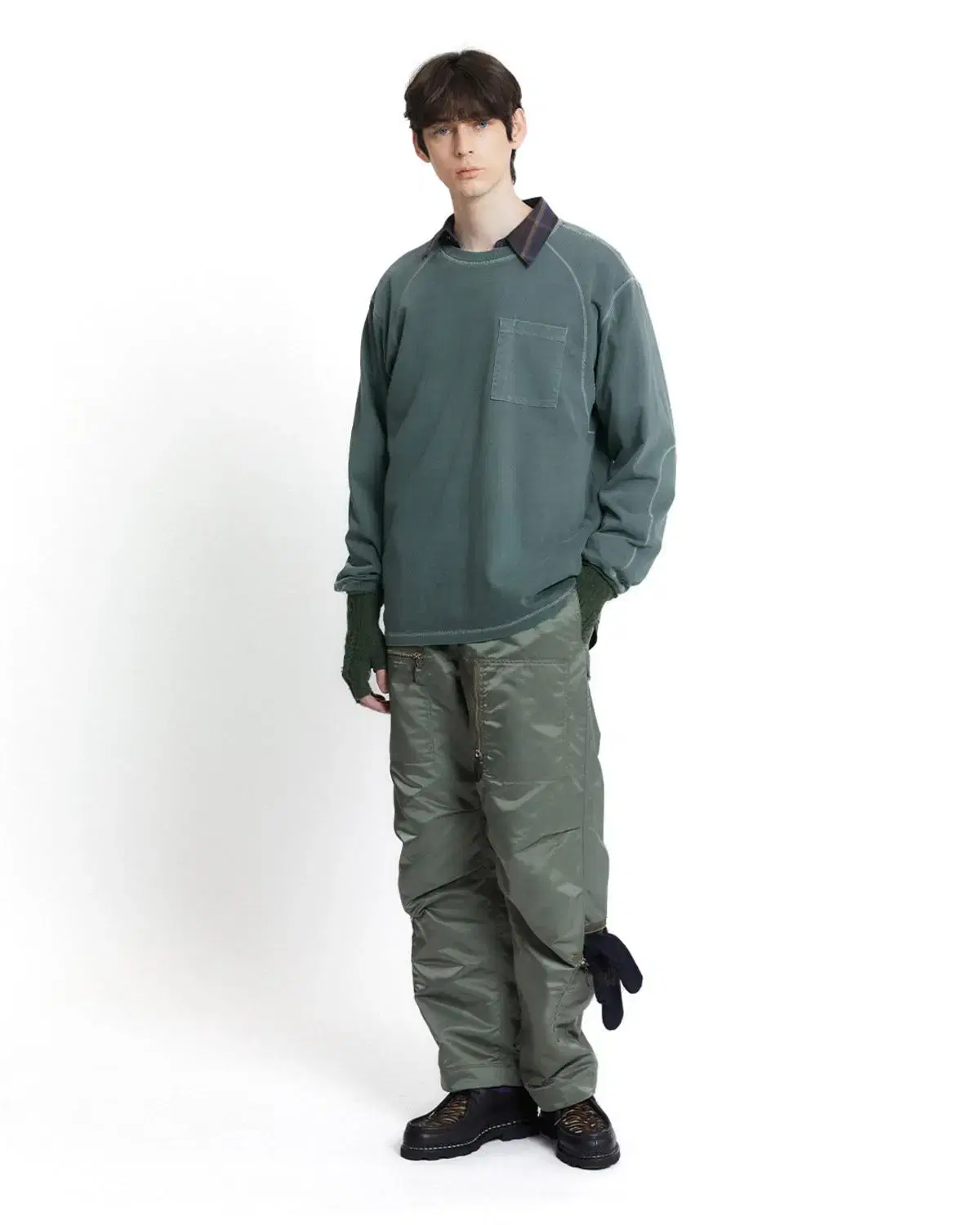 [Unused] FLIGHT PANTS / BLACK [EASTLOGUE]