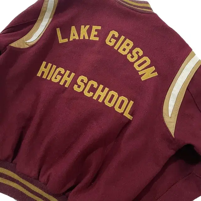 90's DeLong 'Lake Gibson' Varsity Jacket