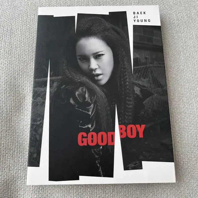 백지영 Good Boy 앨범 친필사인