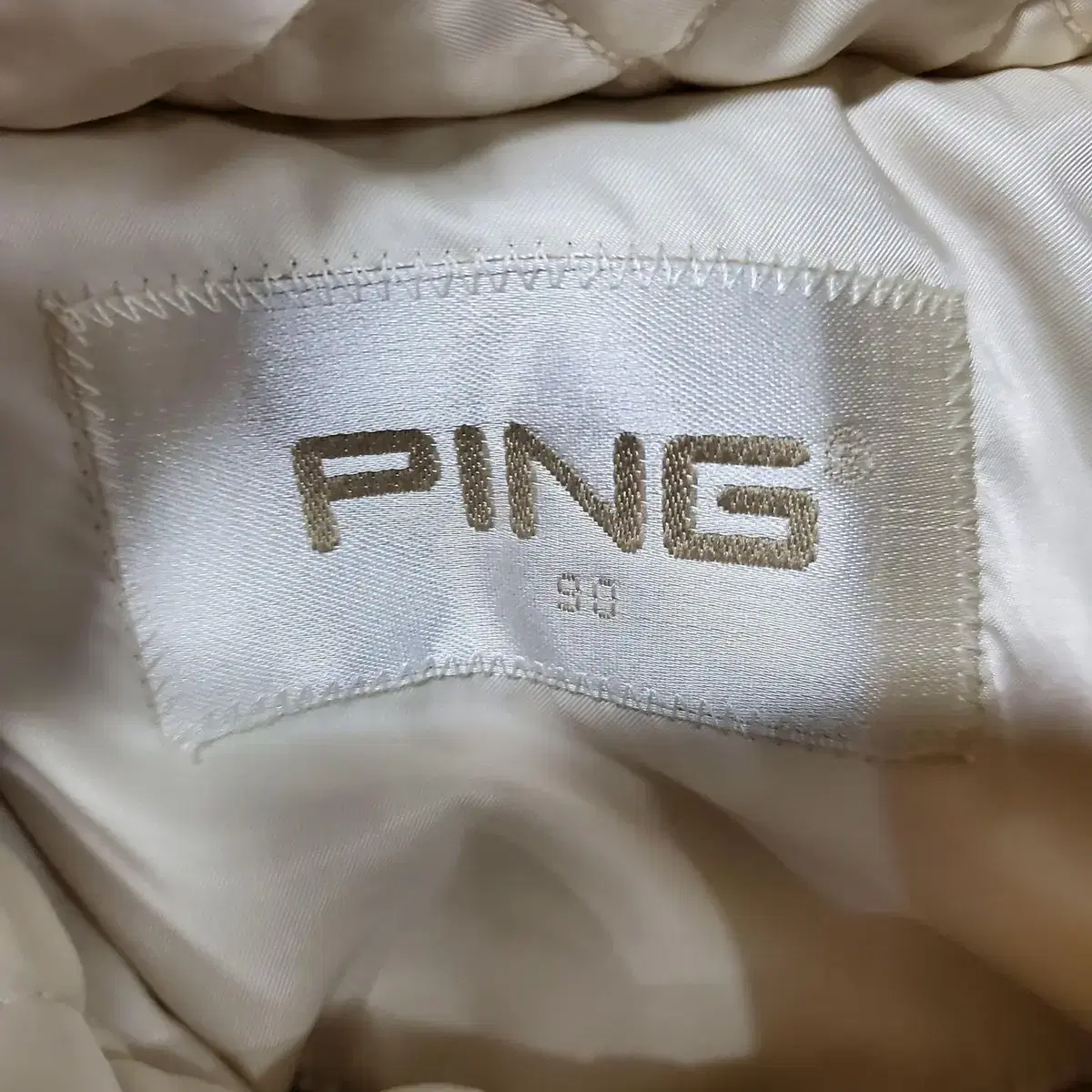 정품 핑 PING 골프 퀼팅 자켓