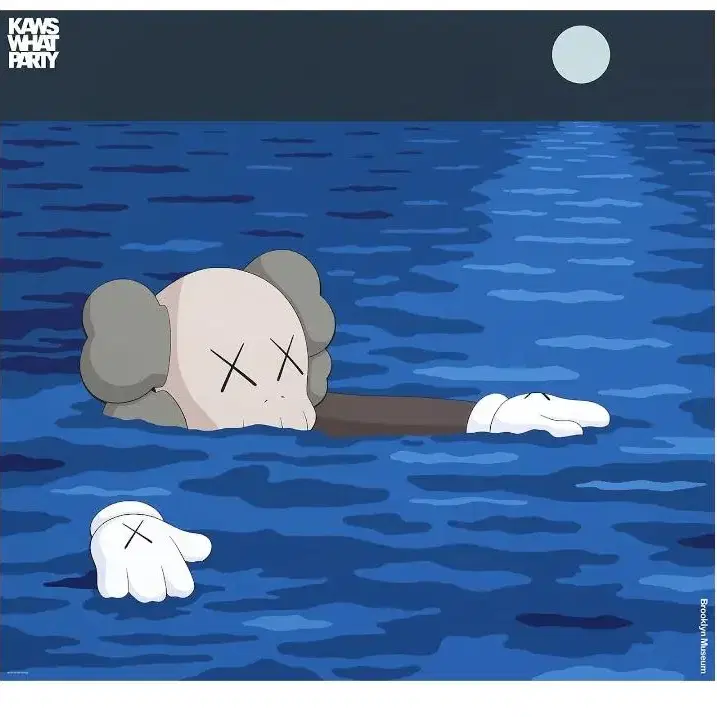 Kaws tide 포스터