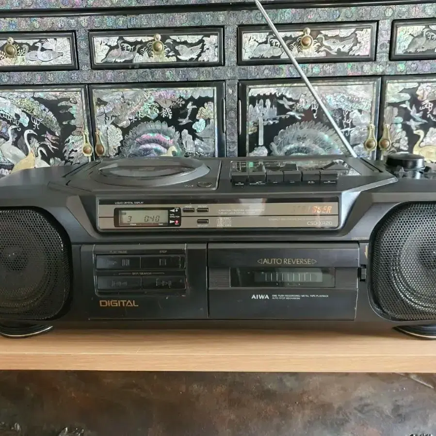 AIWA 붐박스