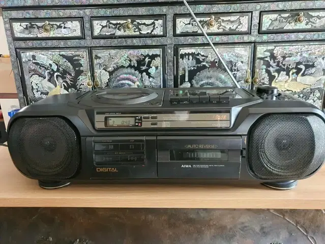 AIWA 붐박스